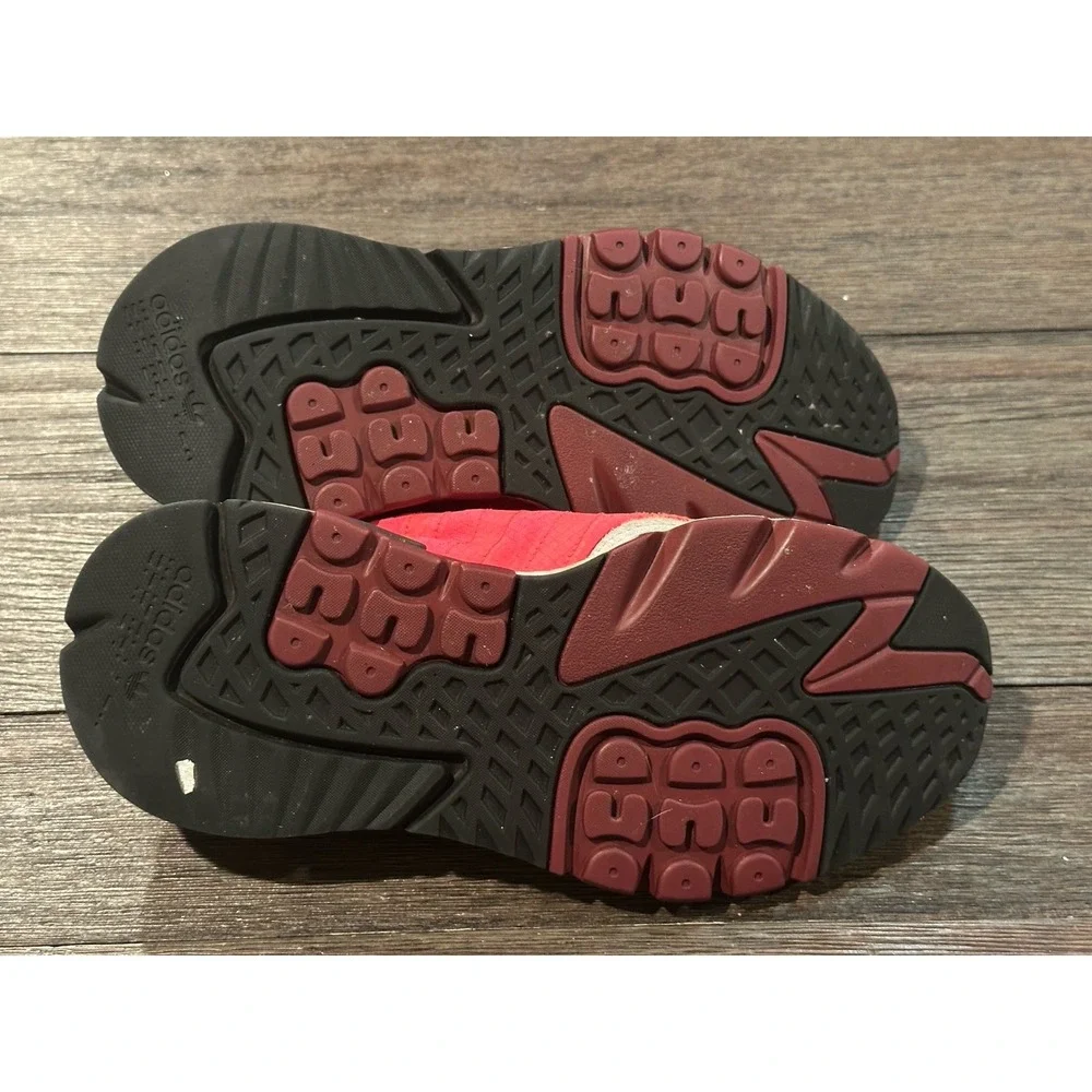 Adidas Nite Jogger Shock Red‎ Sz 8.5